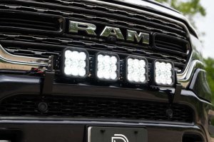 Ram 1500 Light Bar Mounting Bracket - Grille - Diode Dynamics - CrossLink Technology - `19-`24 Ram 1500 Light Bar Mounting Bracket - Grille - Diode Dynamics - CrossLink Technology - `19-`24